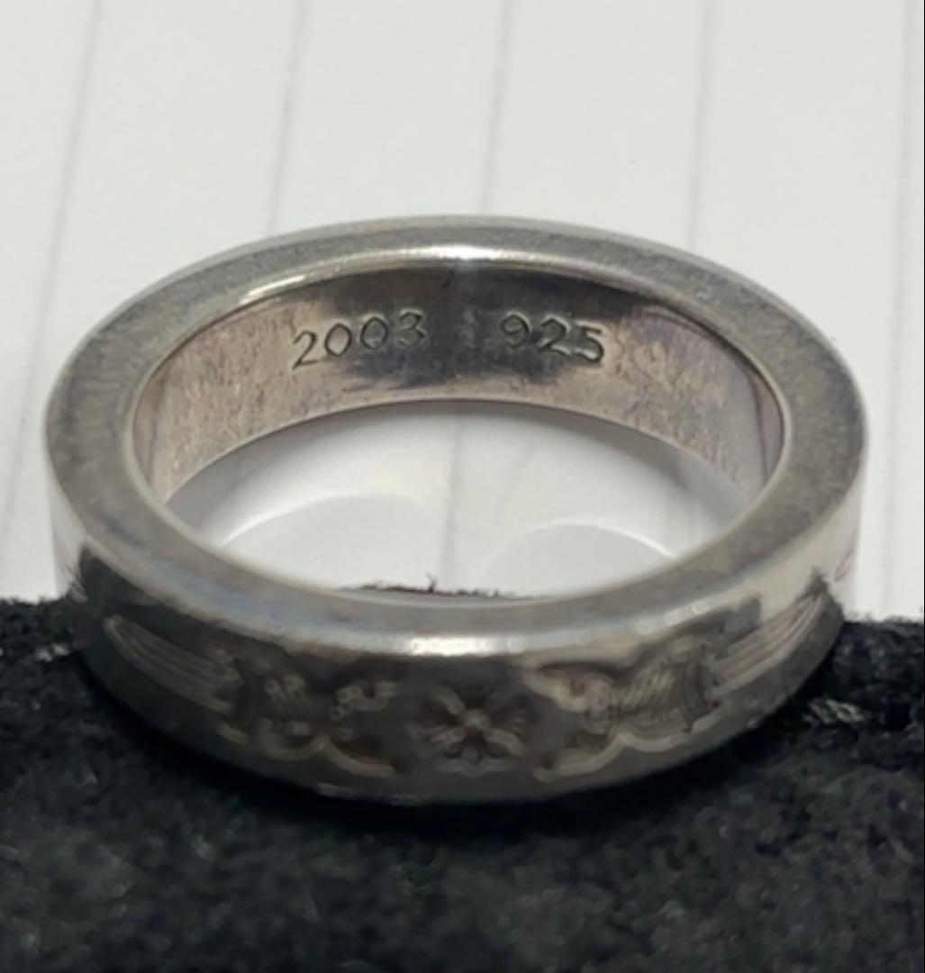 クロムハーツ　925シルバーリング　スペーサーダガーリング　22号程度