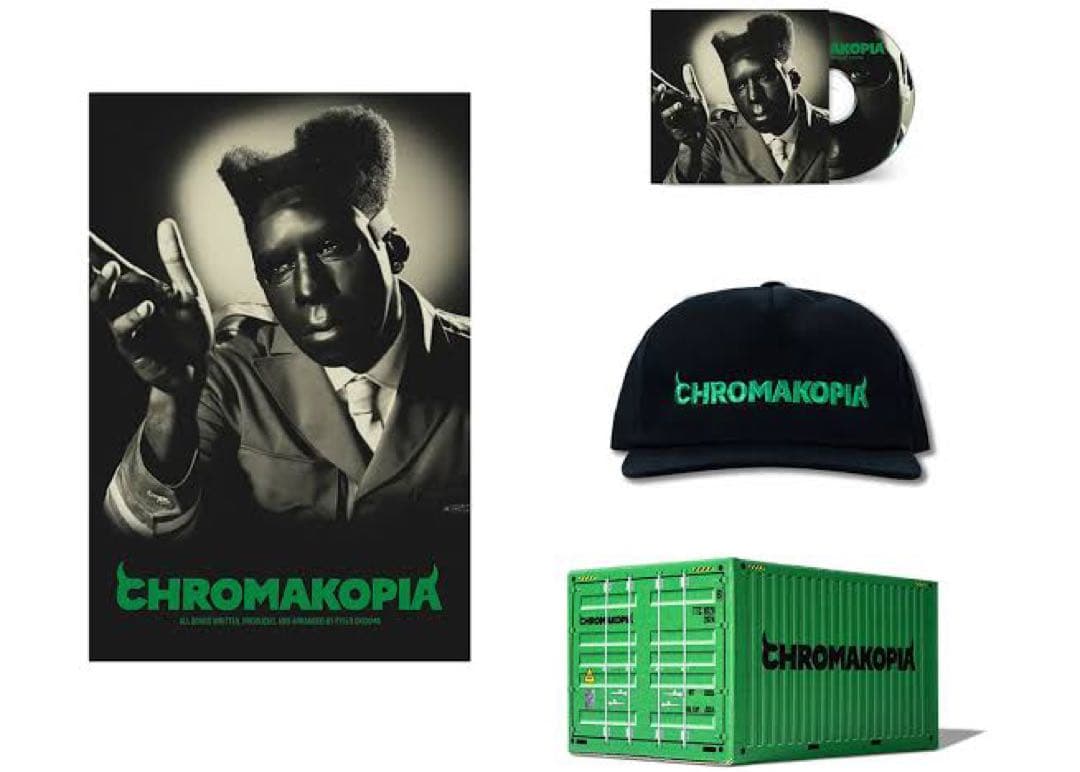 Tyler the creator chromakopia グッズ cap - メルカリ