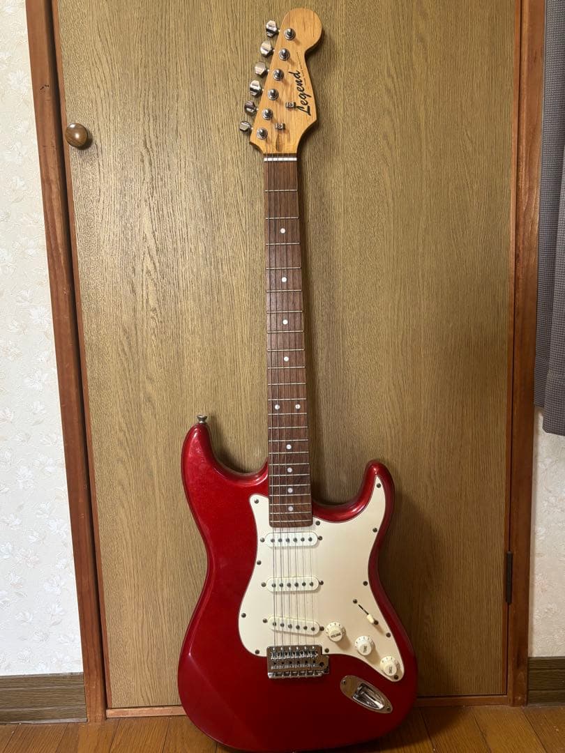 Legend by Fender ストラトキャスター LEGEND LST-Z WH エレキギター 初心者14点セット 【マーシャルアンプ