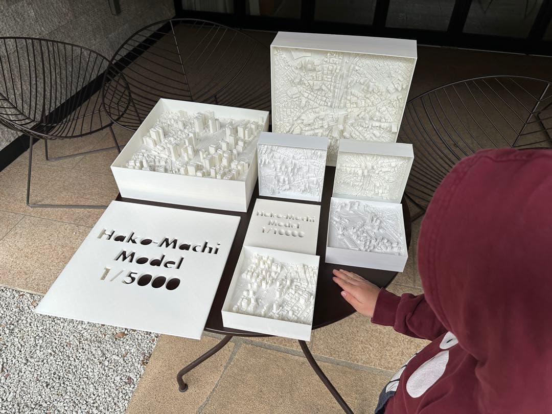 ☆値下中 渋谷駅周辺ビッグサイズ☆精密都市模型 1/5000 3D