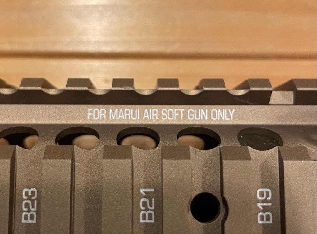 レア！東京マルイ次世代レシーライフル.ハンドガードアッパーセット　タンカラー