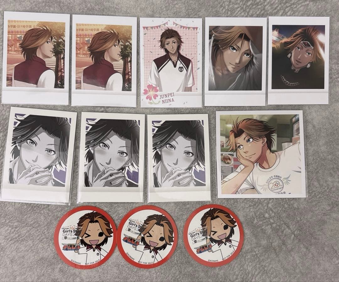 ときめきメモリアルgirl'sside3新名旬平セット写真2枚あります