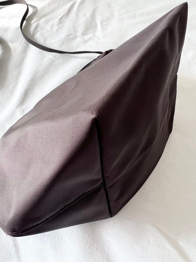 エルベシャプリエ ビッグポシェット　ブラウン