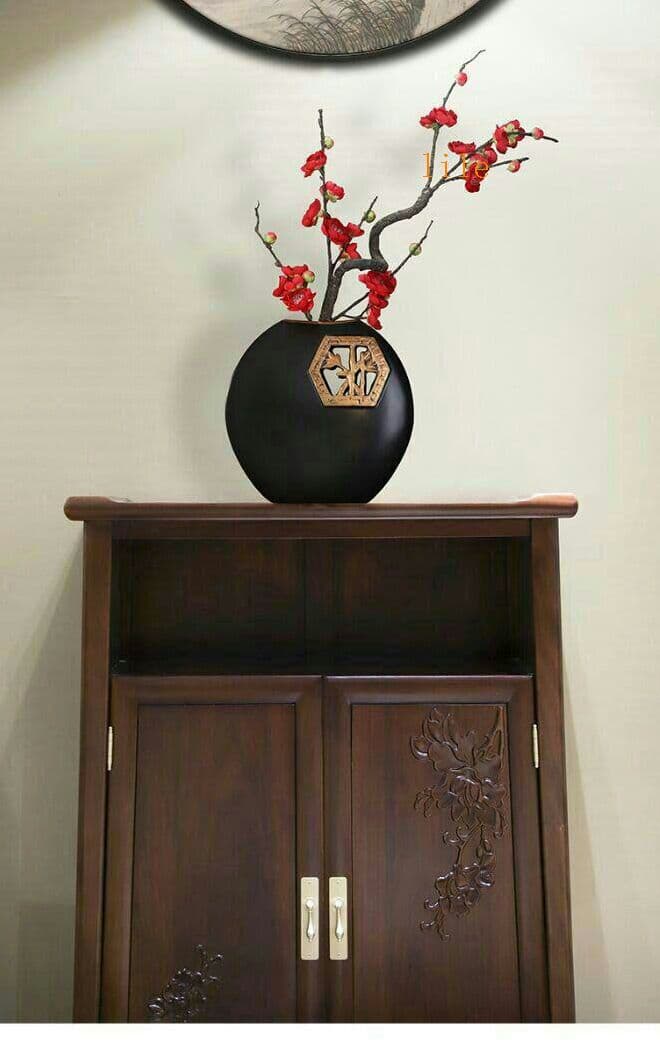 ヴィンテージクラフトフラワーアレンジメント花瓶装飾創造的な装飾品