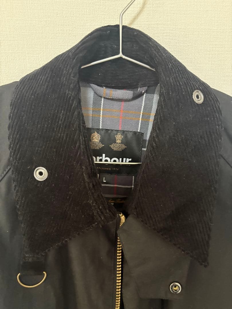Barbour ブラック スペイ SPEY