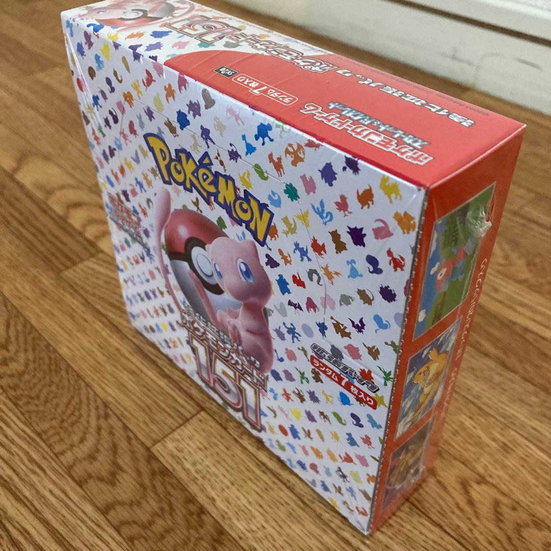 ポケモンカード151box 未開封　シュリンク付き