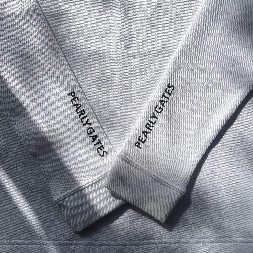 PEARLY GATES ハイネックシャツ ホワイト