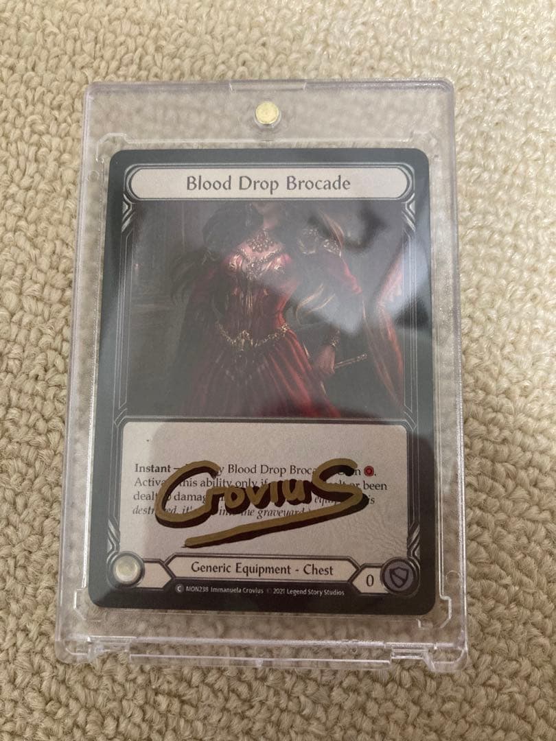 flesh and blood アーティストプルーフ