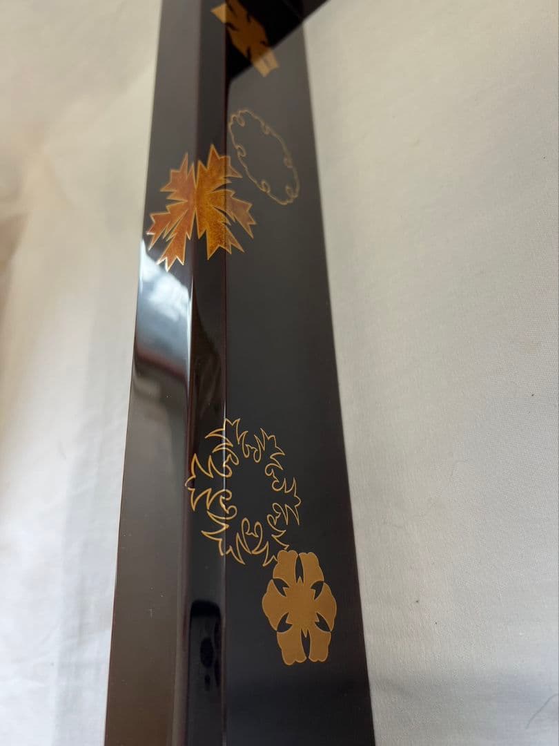 雪輪 輪島塗 炉縁 久保香月 小池静峰 茶道具