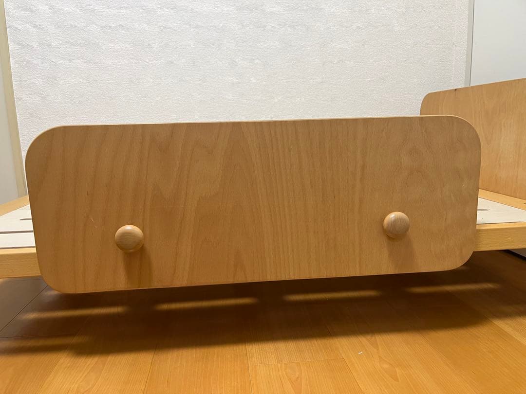 【美品】HOPPLキッズベッド 120x70x45