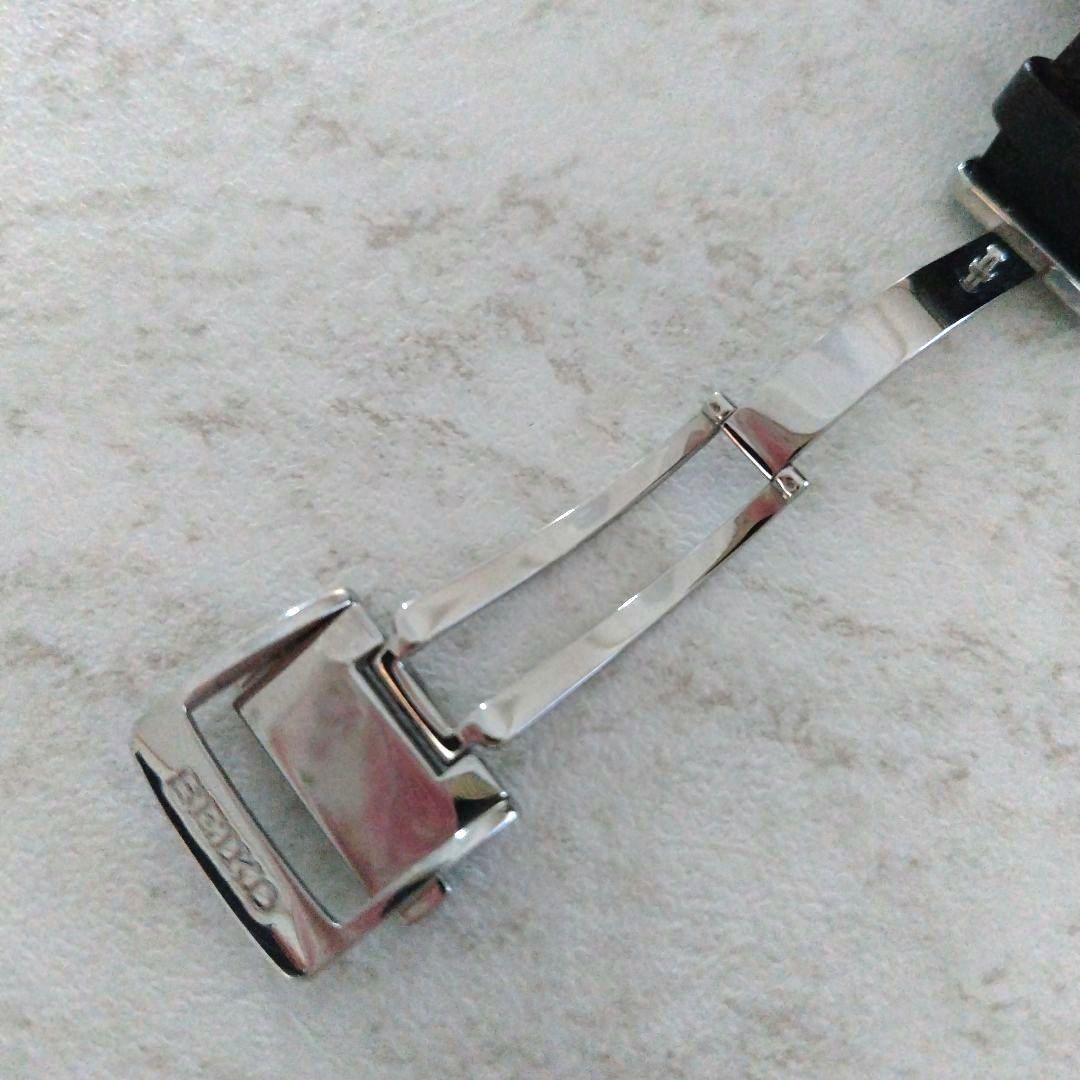 SEIKO クロノグラフ 腕時計 ブラック　メンズ