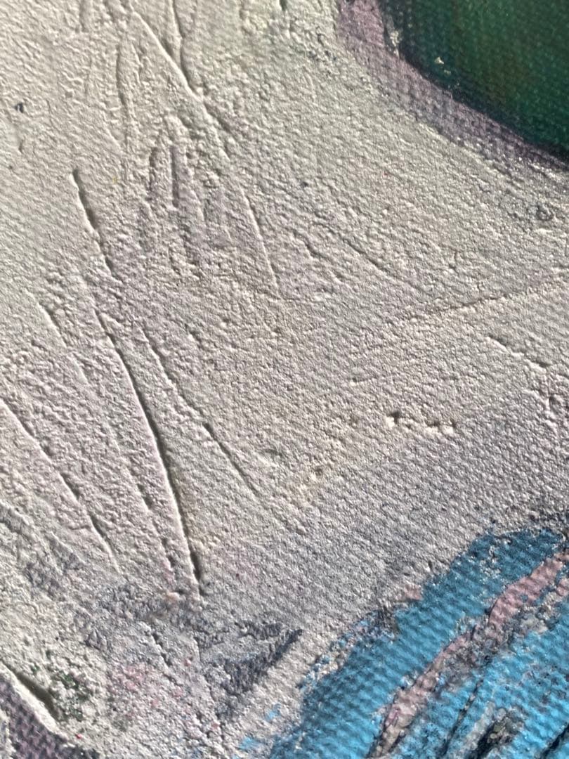 2076❣️ タイトル　(tribe) 油絵