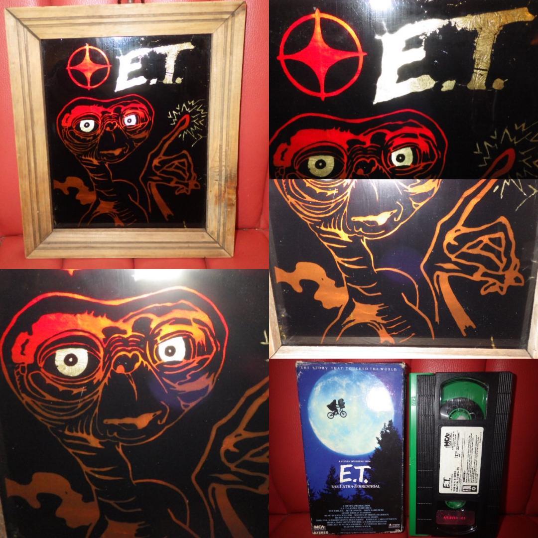 80’S★E.T.★壁掛け★4★ビンテージ★ポスター★アート★宇宙人★UFO 80'S☆E.T.☆壁掛け☆4☆ビンテージ☆ポスター☆アート☆宇宙人☆UFO