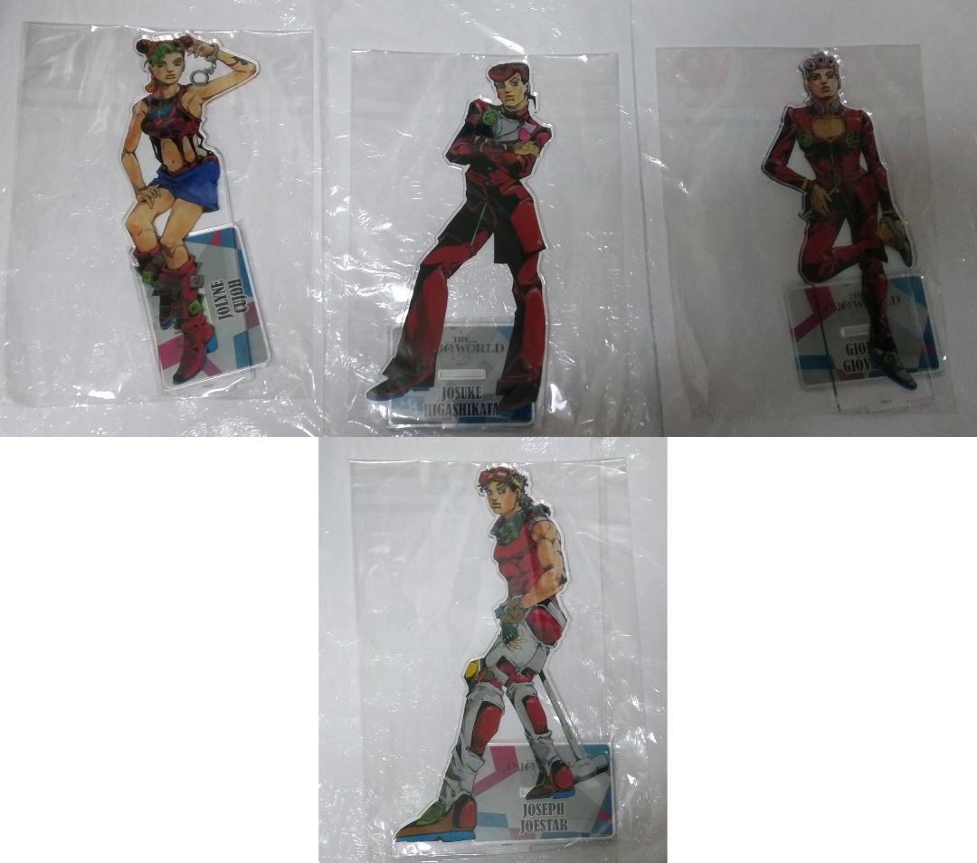 ザ ジョジョワールド ビッグアクリルスタンド 4種 ⭐11/21(金)発売新商品を紹介⭐ ＼荒木飛呂彦描き下ろしイラスト