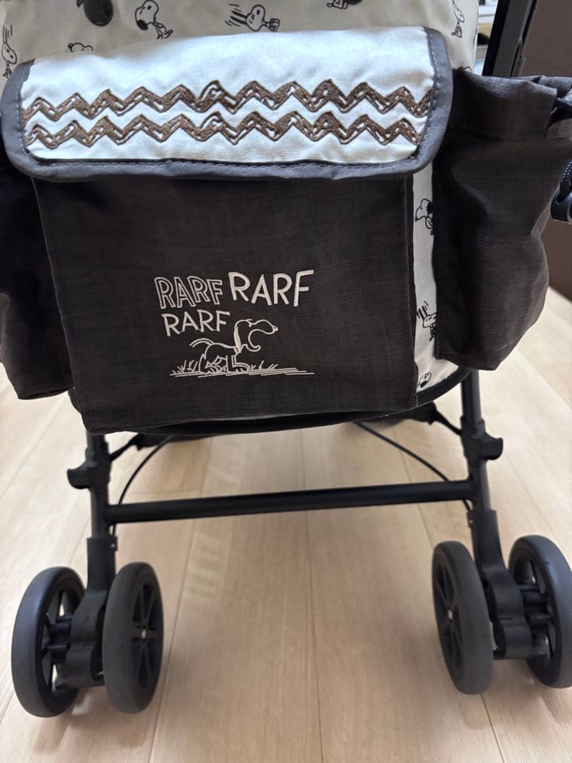 犬用ペットカート ダークブラウン スヌーピーの通販はau PAY