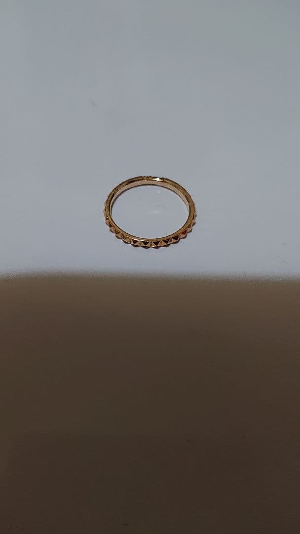 love hate ストーン付きスタッズリング　11号