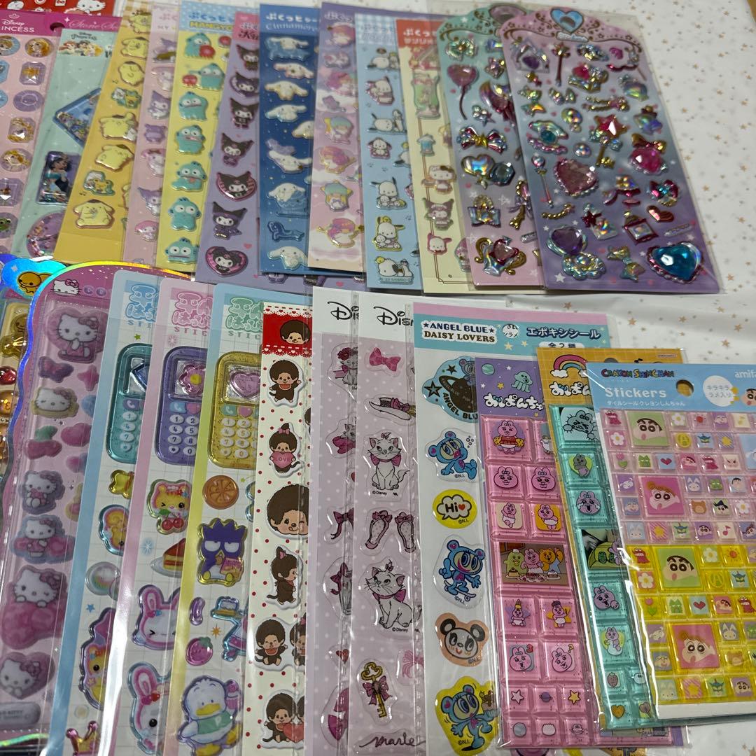 (64)ボンボンドロップシール　うるちゅるポップシール　60枚