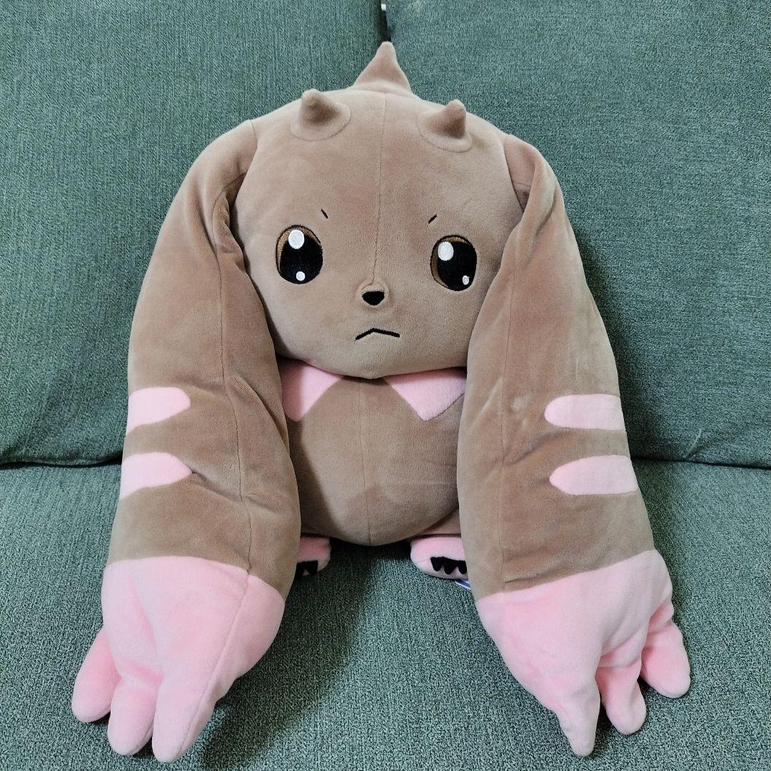 デジモン ロップモン ぬいぐるみ もちふわクッション 三英貿易