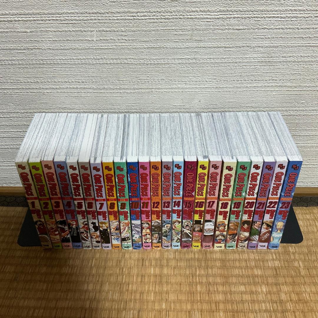 ワンピース 英語版 1～23巻 ONE PIECE BOX SET 1 美品