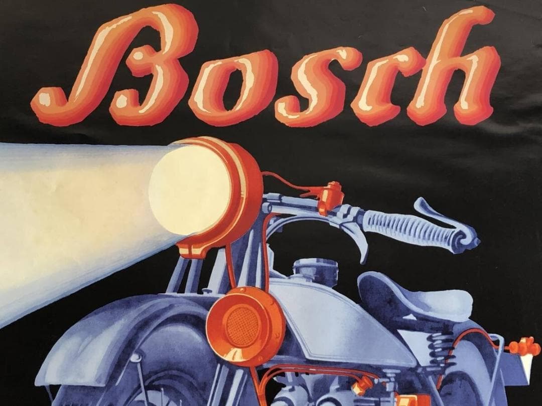 BOSCH 1960s ヴィンテージ・ポスター 】 当時物 69×50cm