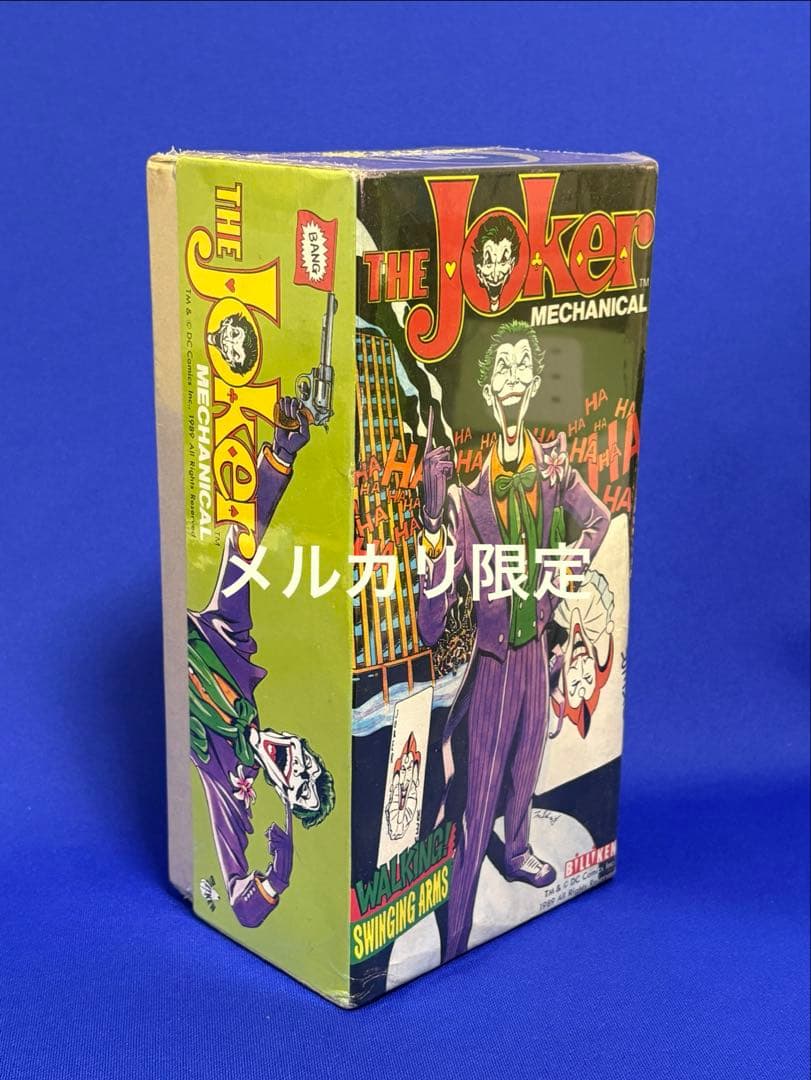 ★フイルム未開封 1989年 ブリキ ジョーカー ビリケン 昭和レトロ 日本製
