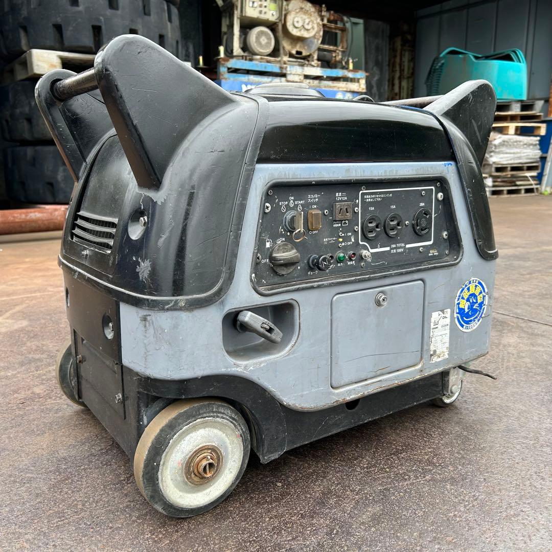 【状態良好】発電機　SHINDAIWA　IEG2800M　2.8kVA