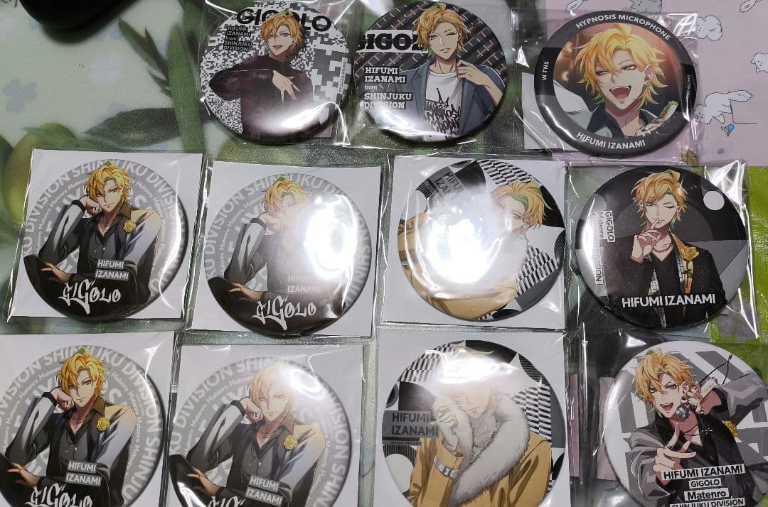 伊弉冉一二三 缶バッジ11点セット ヒプノシスマイク - メルカリ