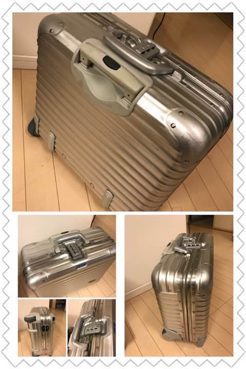 希少】RIMOWAリモワ トパーズチタニウム ビジネストロリー 2輪 28L