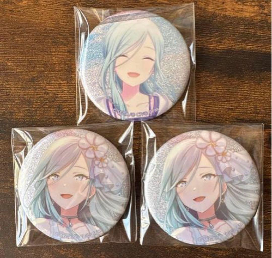 プロセカ グリッター缶バッジ 3b 4b 雫 - メルカリ