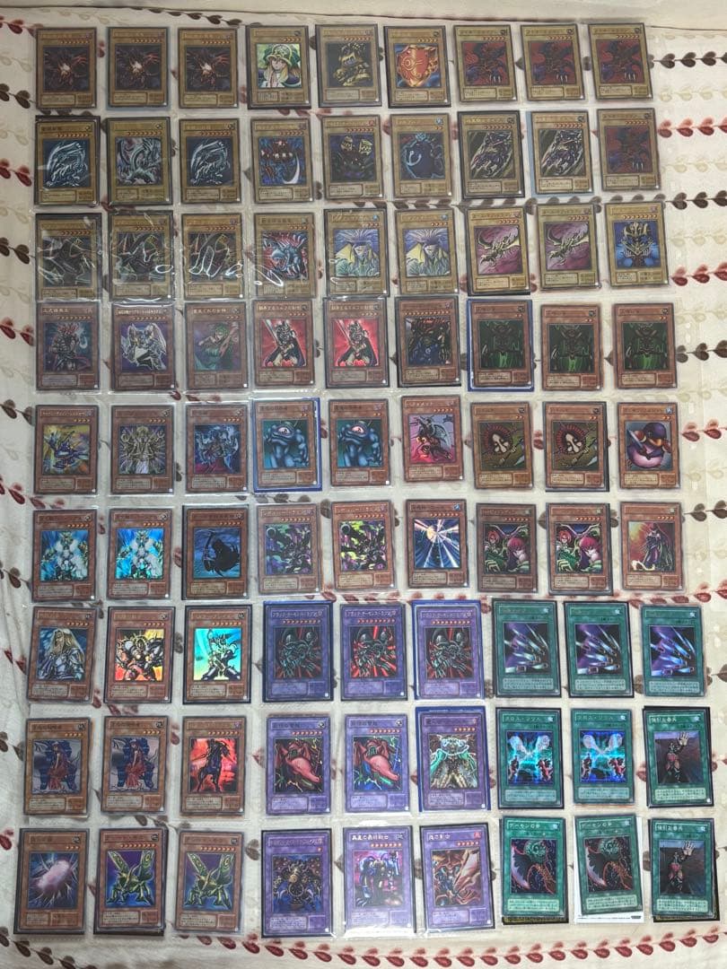 遊戯王カード 初期 2期 引退品 キラ まとめ売り ファイル付き 約4000