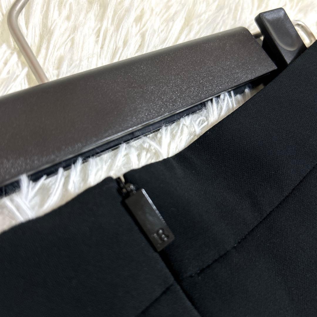 極美品✨ルネ 2022年モデル 秋冬に◎ミモレ丈 パール タック スカート 34