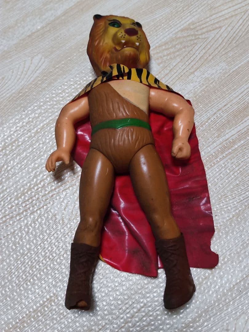 ◇希少◇タイガーマスク ソフビ 梶原一騎 辻なおき 当時物 中嶋製作所