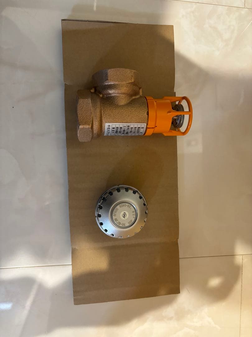 感熱解放継手+開放型スプリンクラーヘッド 98℃ 5セット スプリンクラー