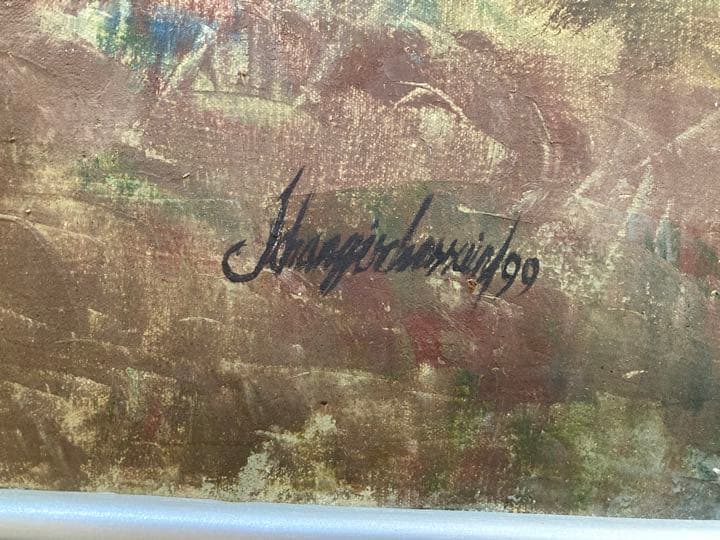 絵画バングラデシュ油絵アート