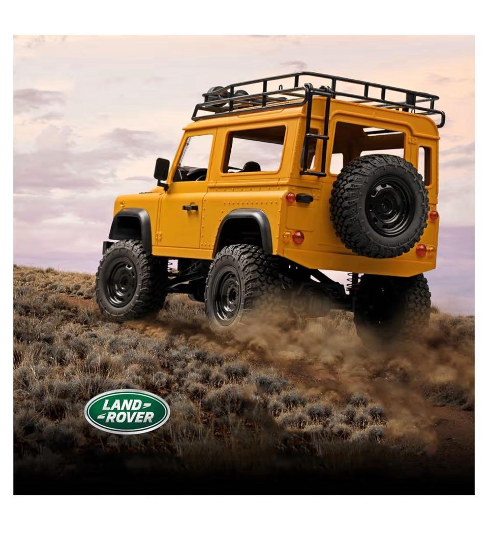 【新品・未使用】ラジコンLANDROVER ディフェンダー　グレー