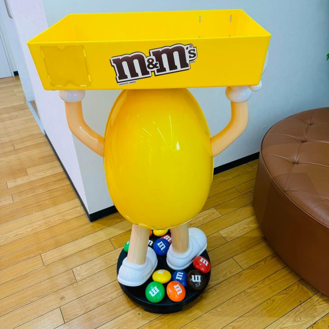 【希少】M&M's 店頭用ディスプレイ イエロー 特大店舗用