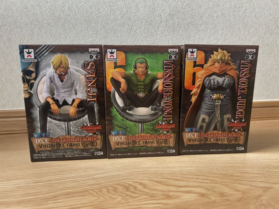 未開封 ワンピース グラメン ジェルマ66 フィギュア 全6種セット 未