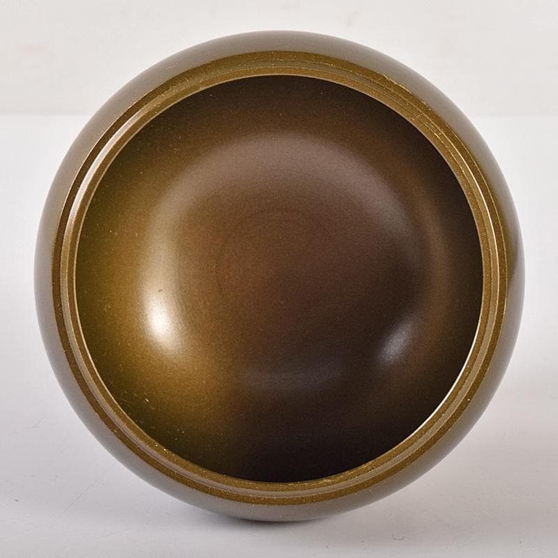 人間国宝 加賀象嵌作家 中川衛作 花文銀象嵌 香りの器 共箱 D R7776