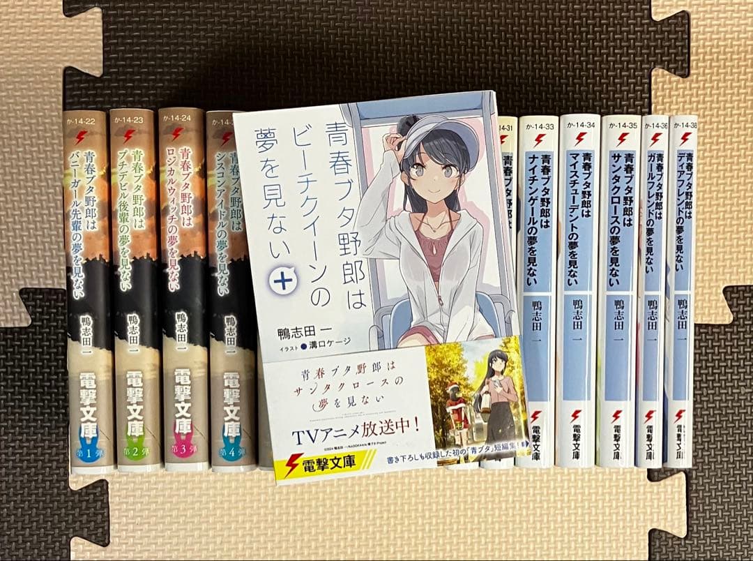 青春ブタ野郎 シリーズ全巻＋映画特典2冊 青春ブタ野郎シリーズ全巻