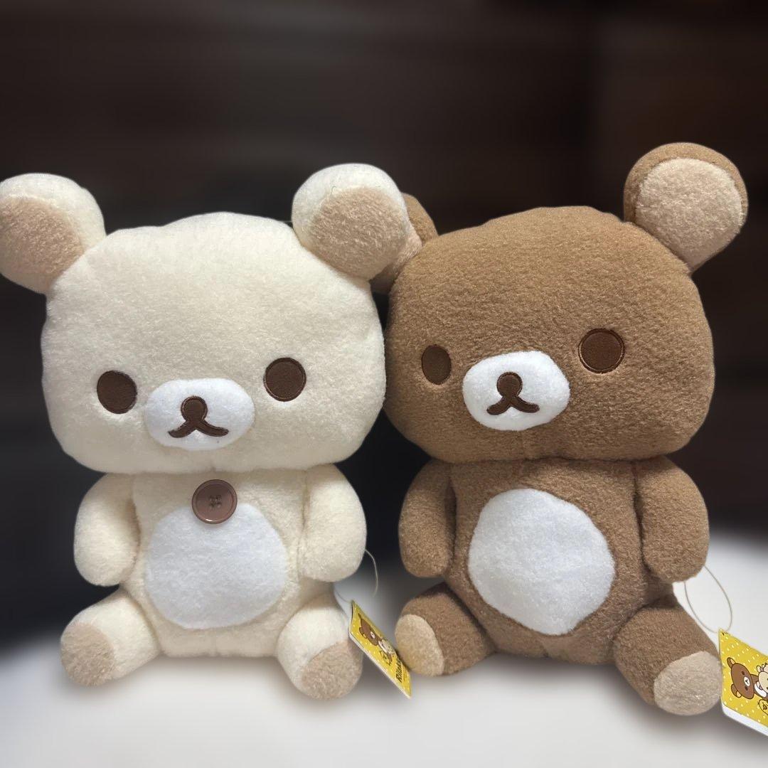 最新】リラックマ コリラックマ チョコカラーぬいぐるみXL (全2種