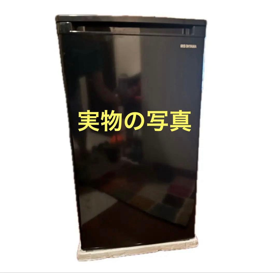 【未使用】アイリスオーヤマ(IRIS OHYAMA) 冷凍庫 60L 黒