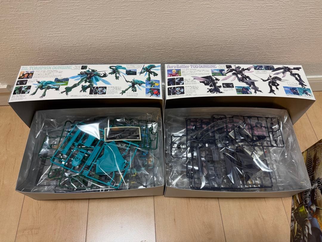 特限〜1/17 ダンバイン4体セット