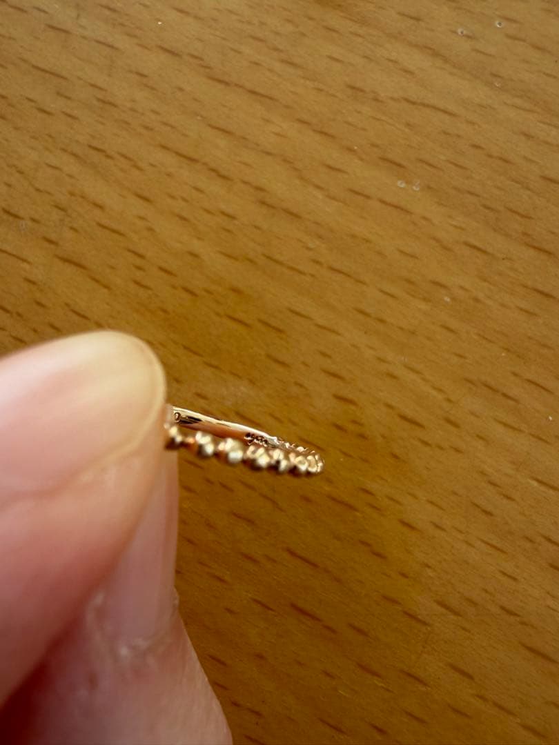 アガット　ピンキーリング