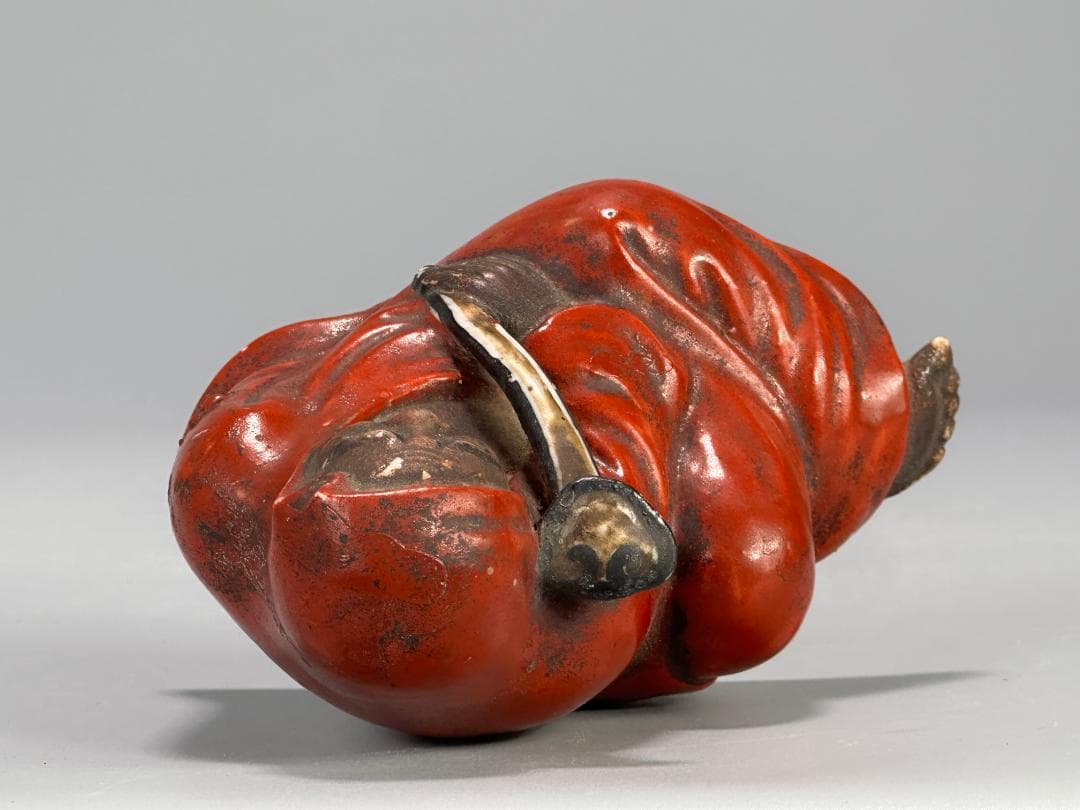 だるま　達磨　焼物　置物　時代　古物