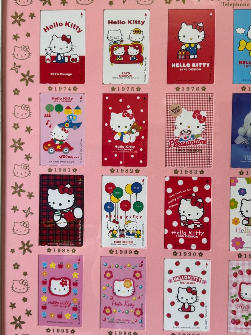 【極希少】HELLO KITTY ハローキティ世界300点限定1974～1999
