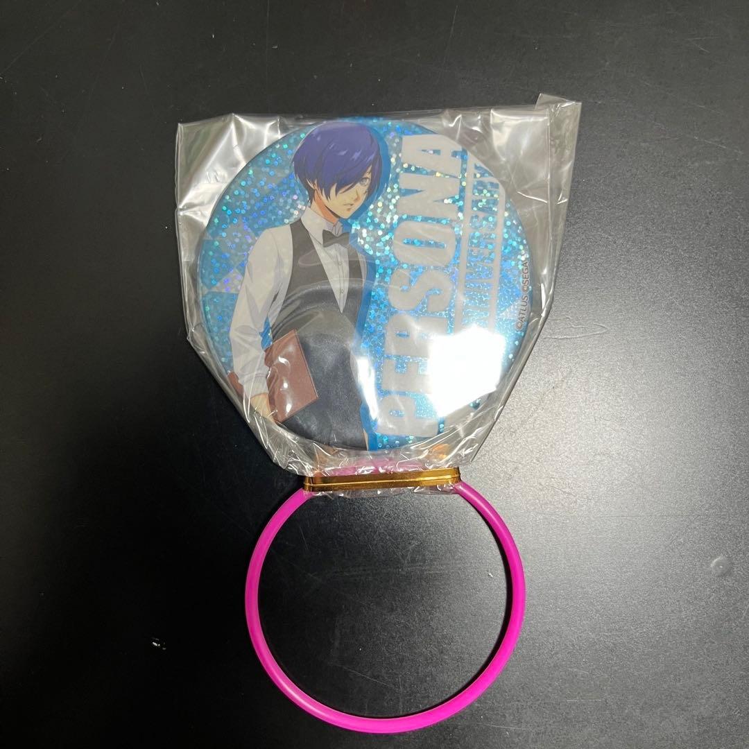 新品未開封】ペルソナ 25th ホログラム缶バッジ P3 P4 P5 主人公
