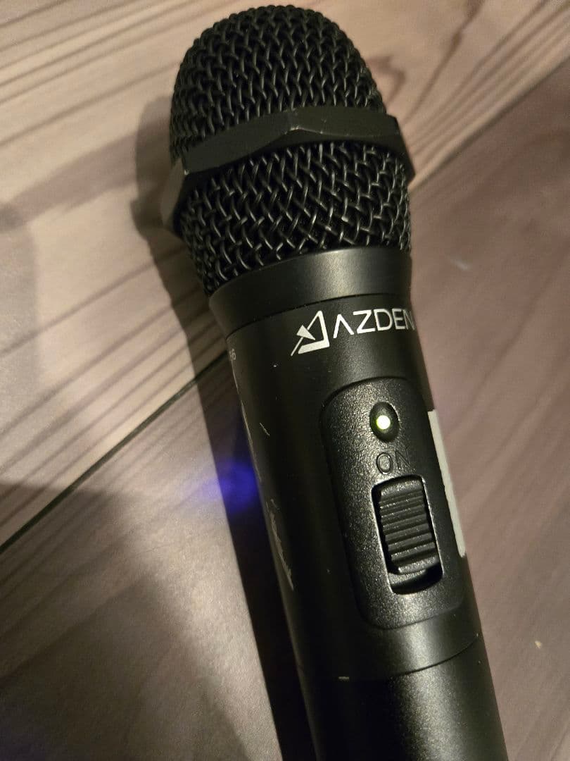 【AZDEN】アズデンダイナミックマイクロフォンIRH-56受信機充電器セット