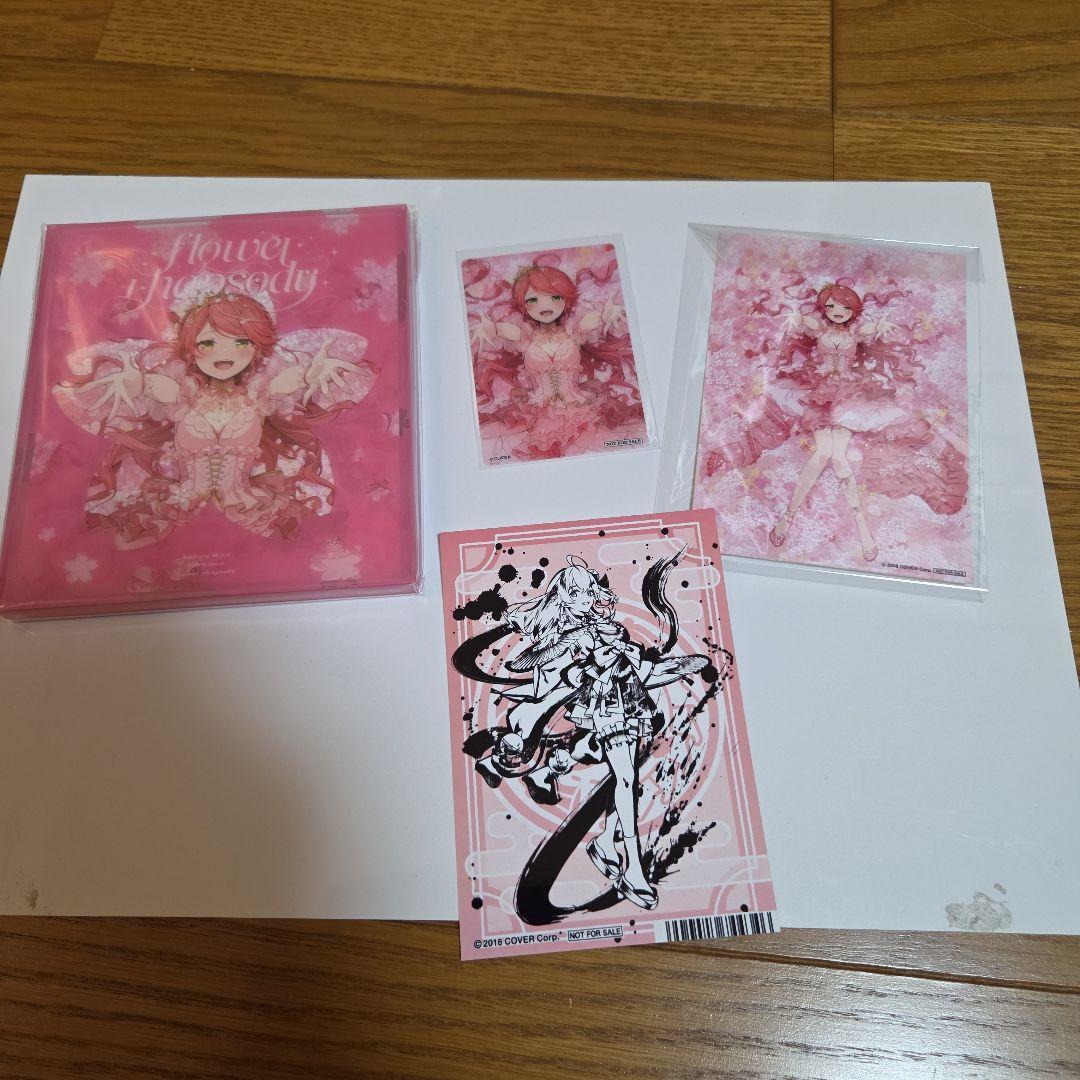 さくらみこ / flower rhapsody クリアカード付き - メルカリ