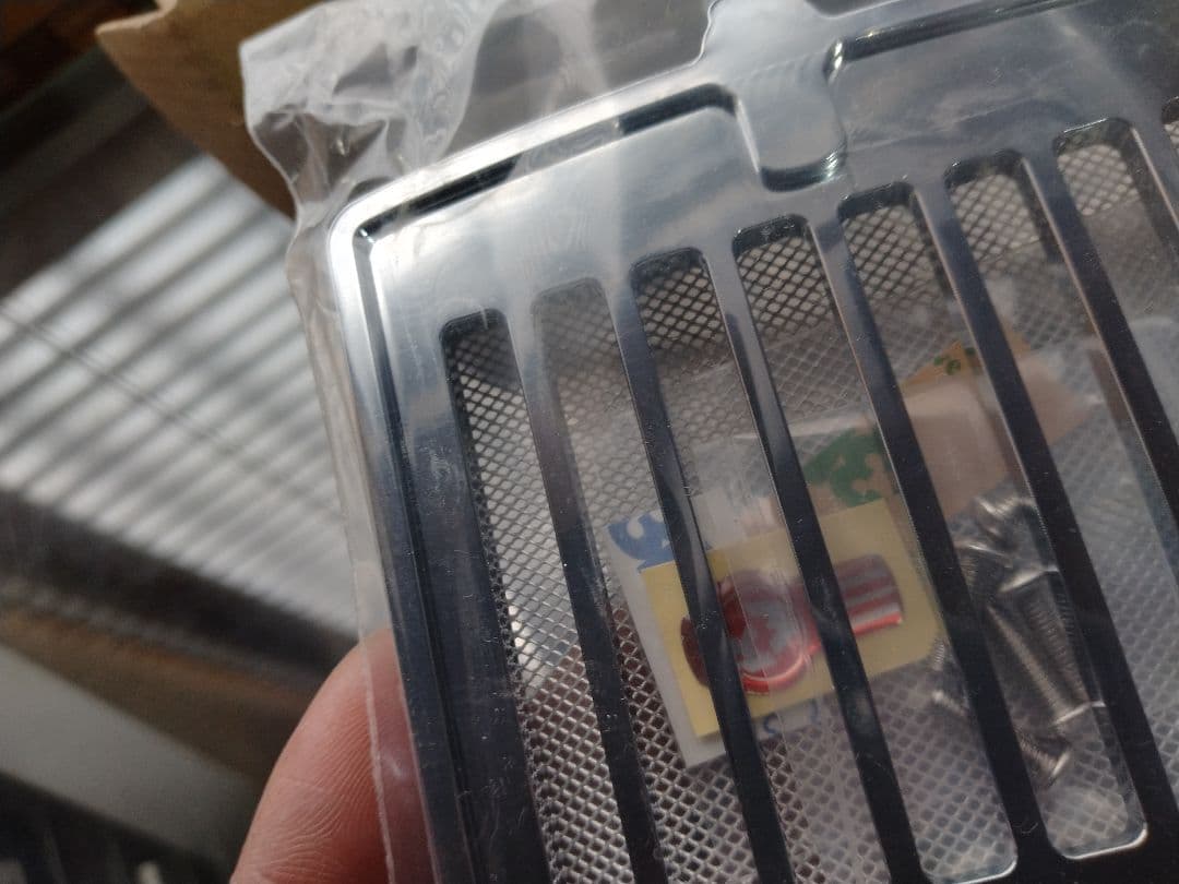 【新品】タミヤ1/14トレーラー キングハウラー 金属製フロントグリル