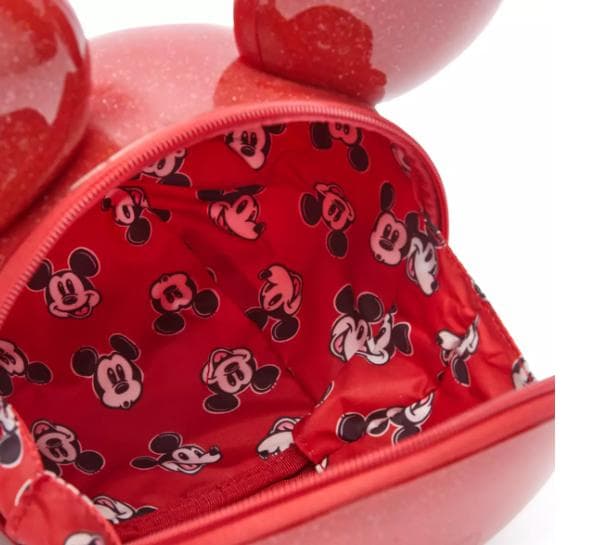 【レア商品】ディズニー Loungefly ミッキー フェイス ショルダーバッグ
